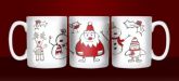 Caneca de Natal - Rabisco